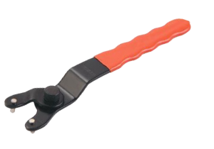 Adjustable pin wrench