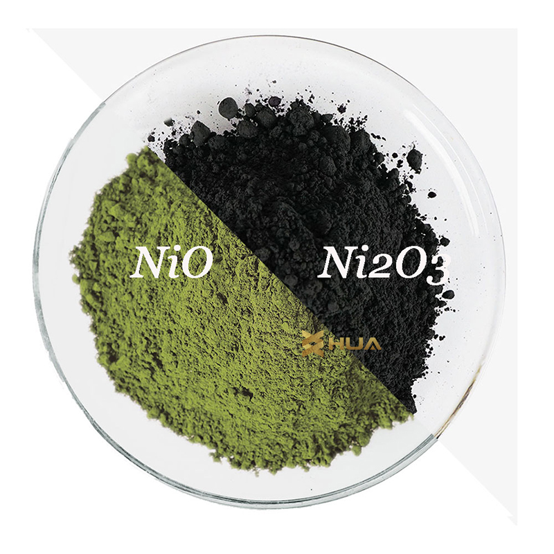 Pērciet melno niķeļa trioksīda pulveri, zaļo niķeļa oksīdu
