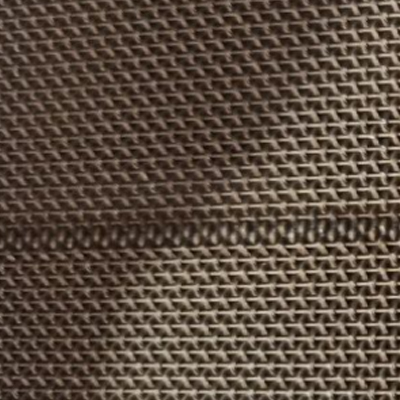 Nonwoven stainless steel mesh belts