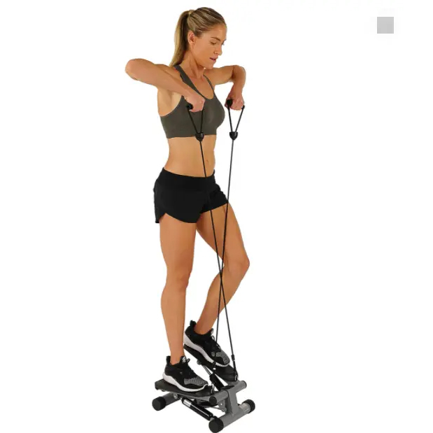 Fitness Mini Stepper Stair Stepper Exercise Equipment with Resistance Bands