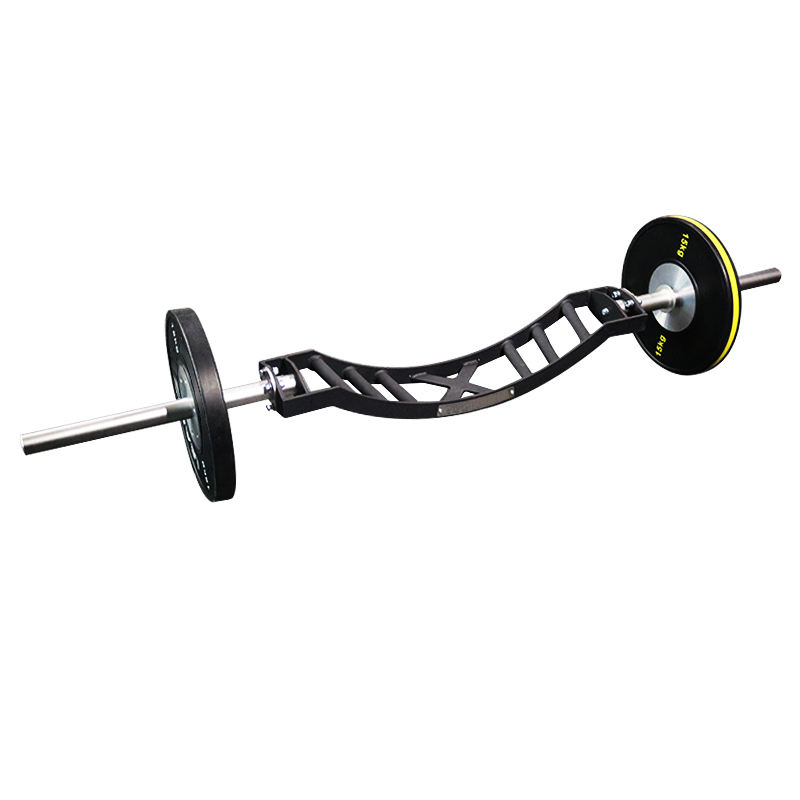 Leadman Hot Sale Multi Grip Bar Gym Equipment Weight Lifting Barbell Black Swiss Bar Tricep Barbell Shoulder Training