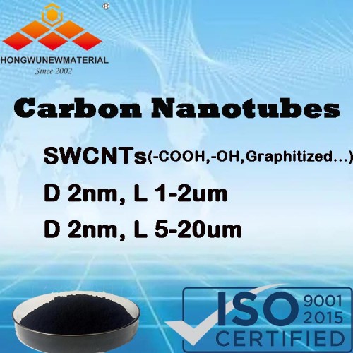 Nanotiub karbon berdinding tunggal berfungsi (SWCNT-OH,-COOH, Grafitized)