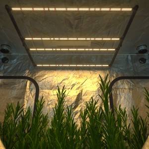 4 Bar Foldable Wifi Control Full Spectrum Greenhouse Optic Led Grow Light Bar For Indoor Plant Light