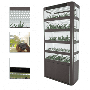 Olupese Ile-iṣẹ China Inu ile Smart Led Hydroponic Cultivator Cultivator Cabinet pẹlu ina LED|Archibald