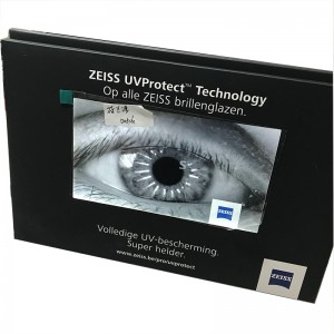 ZEISS standı Takvim Şekli Video Reklamcılık için Video Broşürü, 7″ LCD Video Takvimi