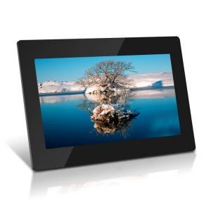 Oferta fierbinte 1280 * 800 Ips Panou 10 inch LCD cadru foto digital cu buclă video imagine