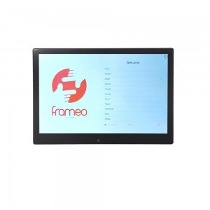 ស៊ុមអេក្រង់ប៉ះទំហំ 13 អ៊ីង ចែករំលែករូបថតវីដេអូ Frameo App Wifi ប្តូរស៊ុមរូបថតឌីជីថលស្លាកឯកជនរបស់អ្នក។