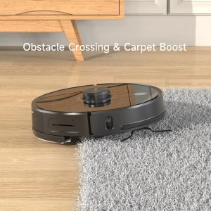 Home Electric Robotic Vacuum Cleaner Mop 2700Pa Suction Hard Floor Sweeping Self Cleaning Robots