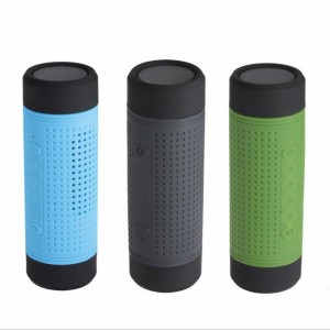 3 in 1 Kablosuz Hoparlör Bluetooth Açık Spor Bisiklet FM Radyo LED Bisiklet Işık Lambası Sürme Müzik Hoparlör Ses Sistemi
