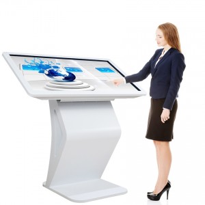 Displej kiosku Digital Signage Čierny interaktívny panel 55-palcový kiosk LCD monitor Nákupné centrum Reklamný kiosk s dotykovou obrazovkou