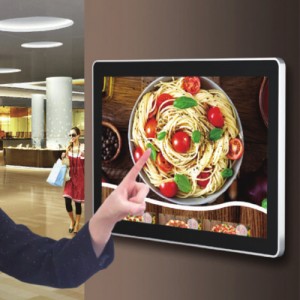100% Oriġinali Ċina Disinn Ġdid LCD Restaurant Floor Standing Digital Signage TV b'Netwerk