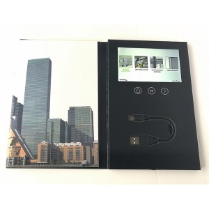 Tft LCD Écran 7 Zoll Video Stand Smart Board Video Brochure Video Mailer Broschür