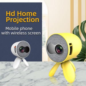 Home Mini Mobile Projector Appoġġ 1080P HD YG220 HDMI USB AV TF Portable Media Player smart phone projector