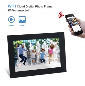 Frameo APP 7/10 palcový HD LCD displej cloud WIFI digitálna fotografia Otočenie rámu obrázkov
