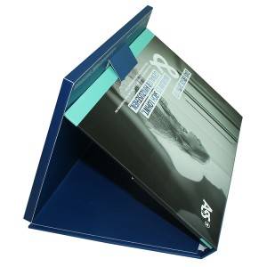 ASS Oanpaste 10 inch standert video katalogus brosjuere saaklike card pocket funksje foar saaklike reklame