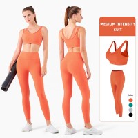 Designed Two Piece Women Fitness Yoga Set
