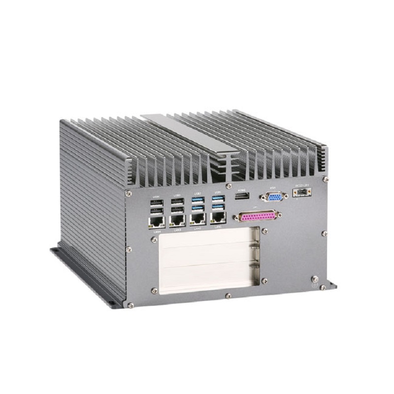 PC BOX pa ventilator me performancë të lartë – i7-6700HQ/4GLAN/10COM/10USB/3PCI
