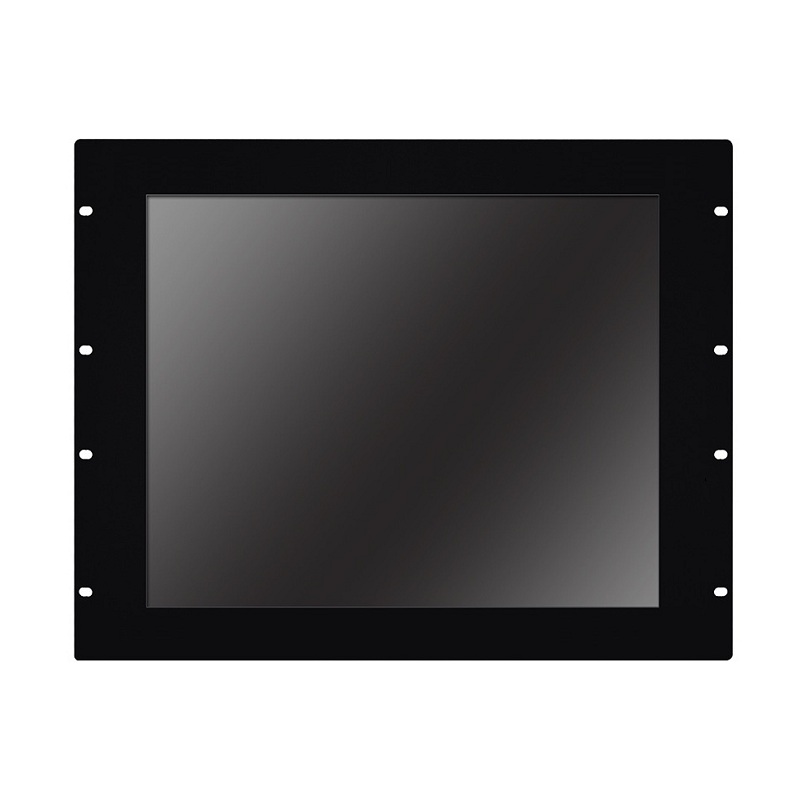 19″ LCD د تخصیص وړ 9U ریک ماونټ صنعتي پینل کمپیوټر