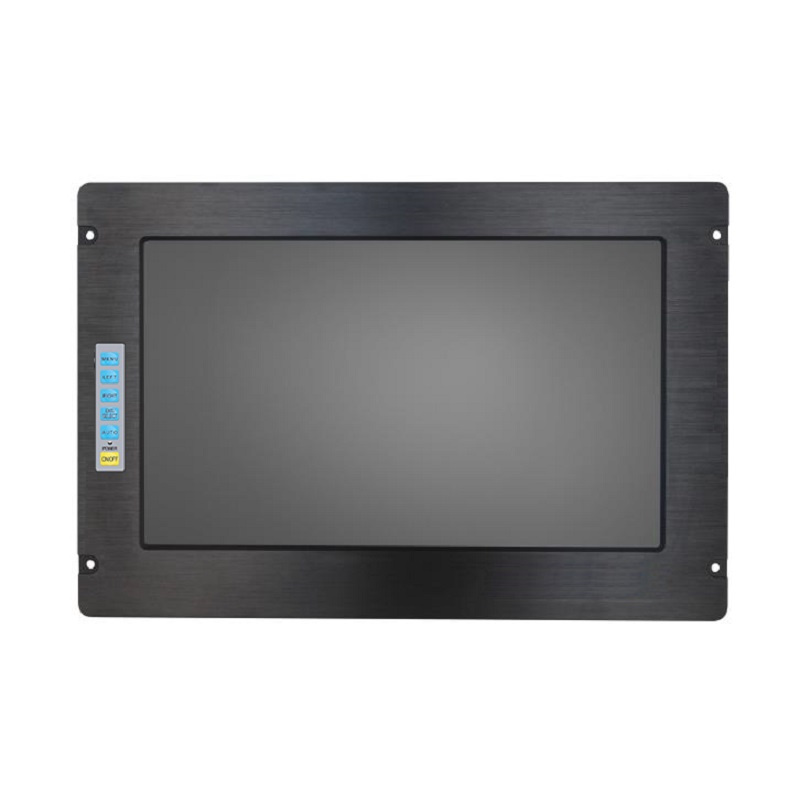 شاشة عرض صناعية مقاس 17.3 بوصة LCD 7U مثبتة على حامل