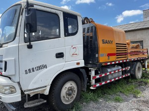 2013 Sany trailer concrete pump SY5125THB for sale