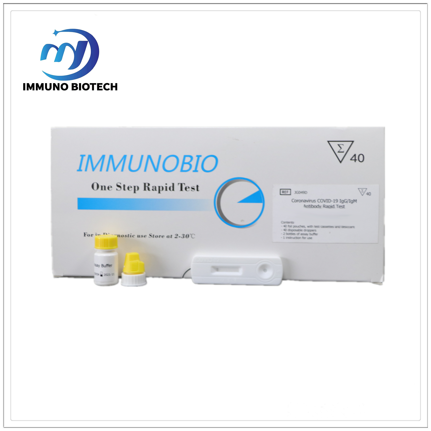 COVID IgG IgM Antibody Test Kit Gipili nga Hulagway