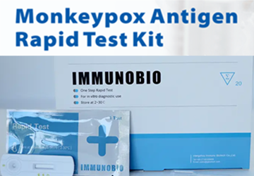 A prova di l'antigene Monkeypox hè dispunibule