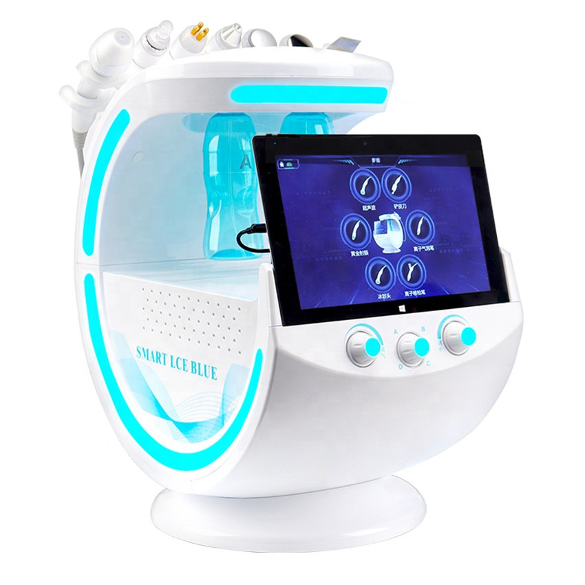 Jet peel h2o2 small bubble portable hydradermabrasion machine