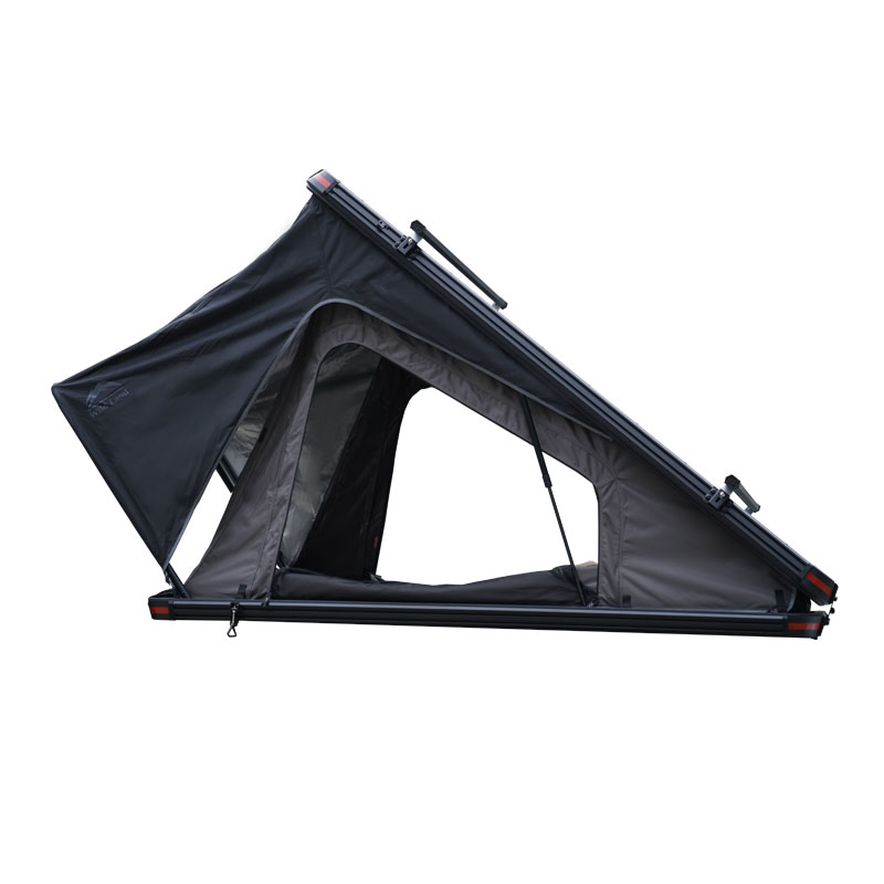 Wild Land New design triangle hard shell aluminum car roof top tent