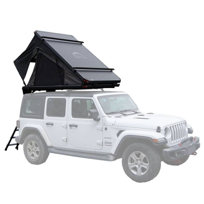 Wild Land New design triangle hard shell aluminum car roof top tent Featured Image