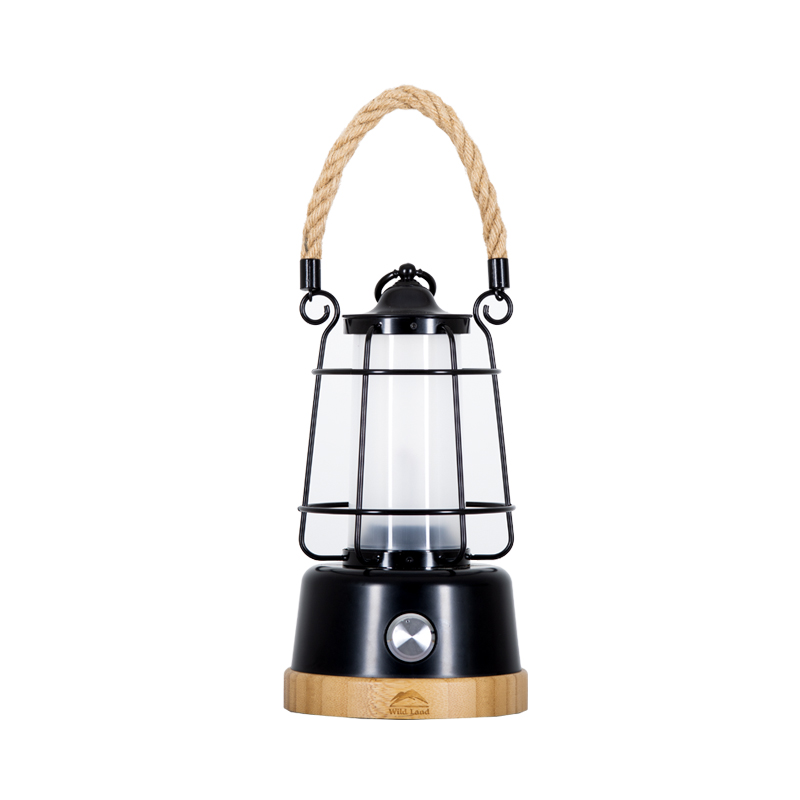 China Portable high lumen 1000lm rechargeable hemp rope LED lantern  waterproof manufacturers and suppliers