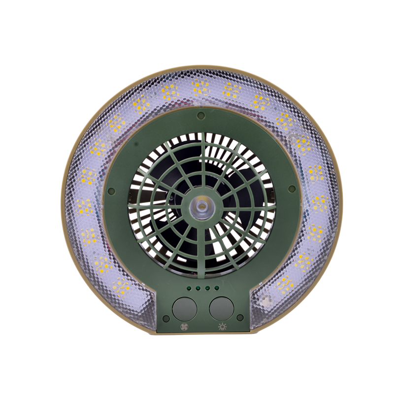 Portable Wild Land Disc Fan Light LED Camping Lantern