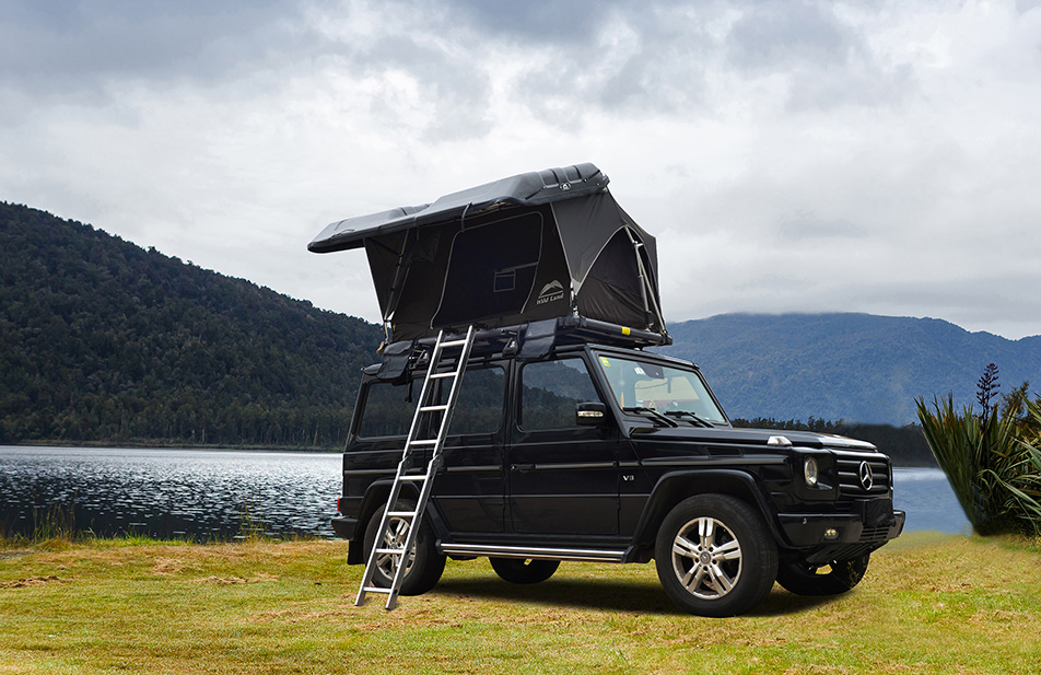 World’s First Electric and Solar Powered Rooftop Tents