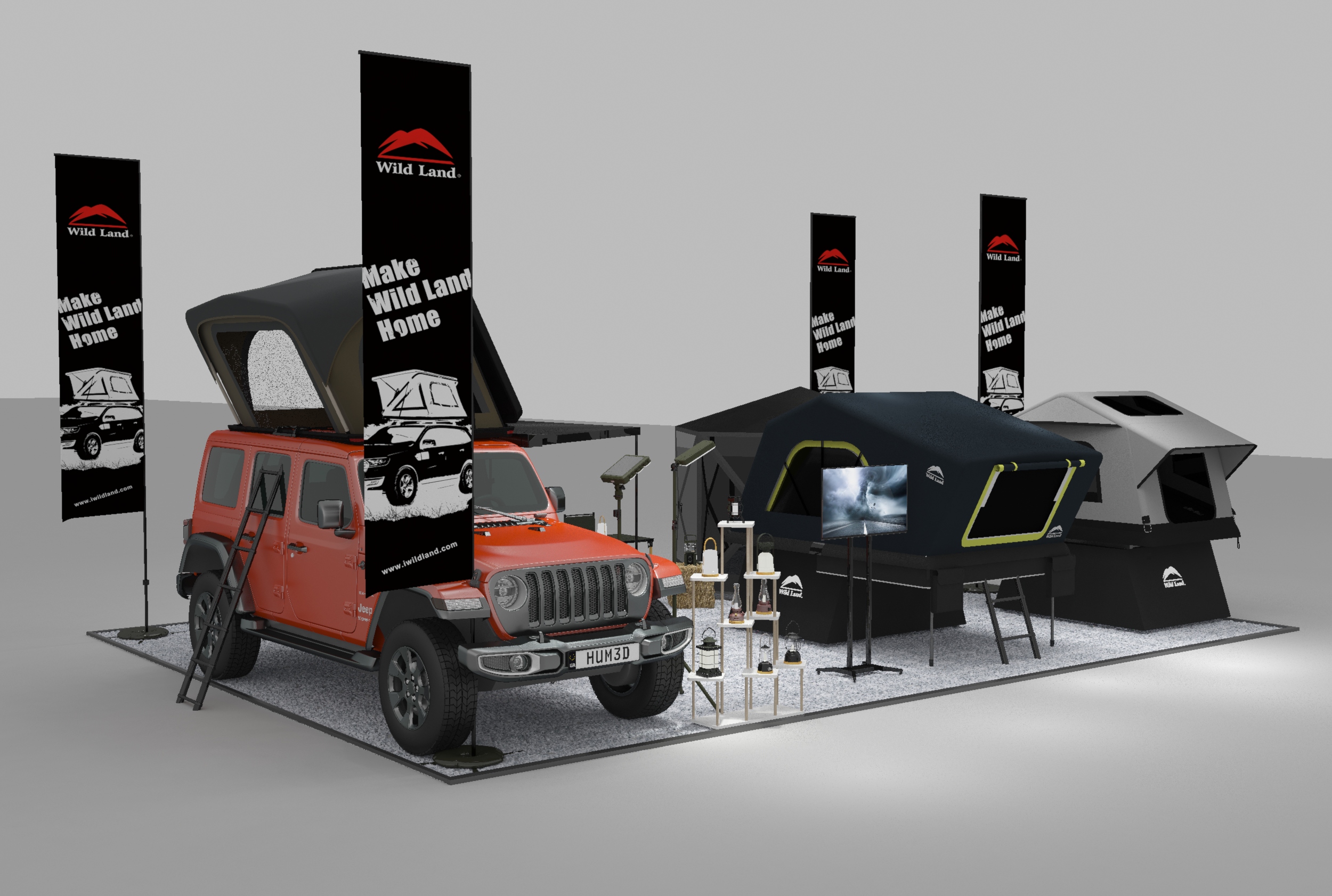 Wild Land will be attending the SEMA show held in USA