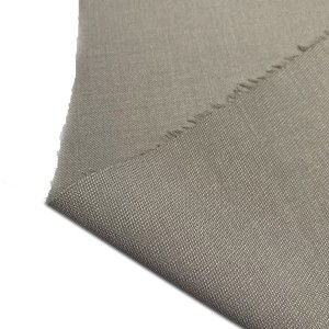 Khaki Worsted Cloth 70 Polyester 30 Viscose Twill Fabric Price