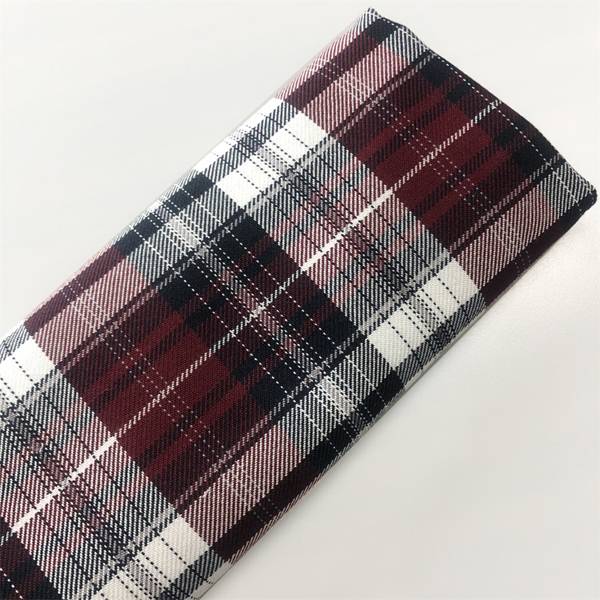 Poly viscose school uniforms fabric for skirt
