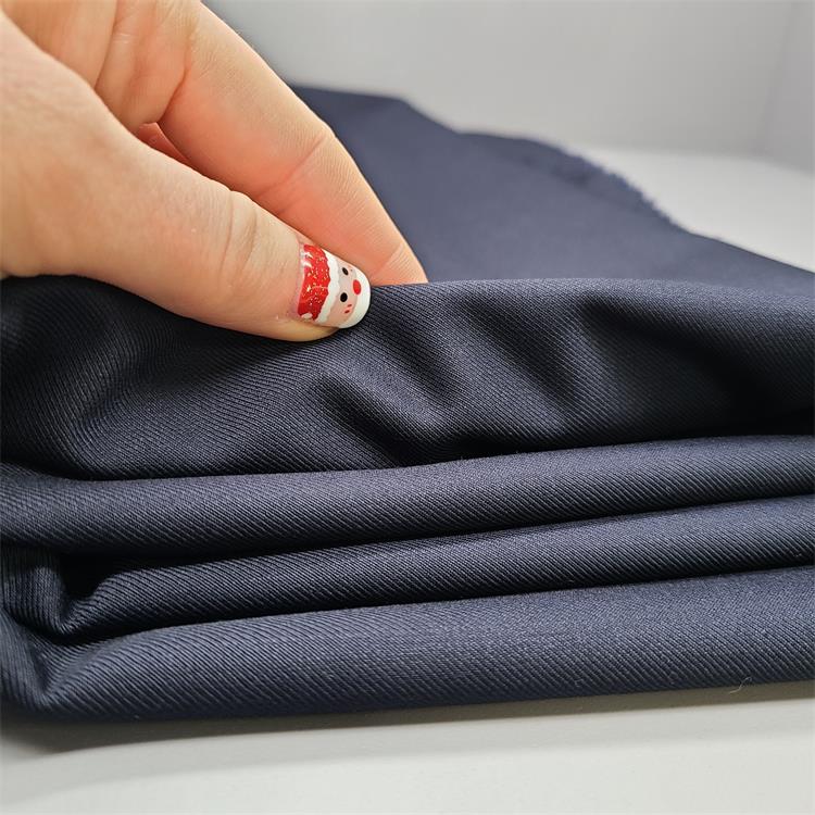 Polyester Rayon Fabric Office bank uniform pants fabric wholesale customized