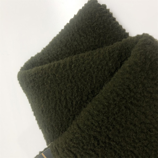 Polar Fleece Fabric 100% Polyester Anti-pilling macrobead YAF04