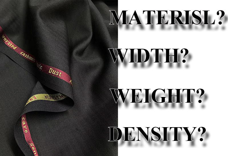 The basic parameters of woven fabrics: what does the width, gram weight, density, and raw material specifications represent?
