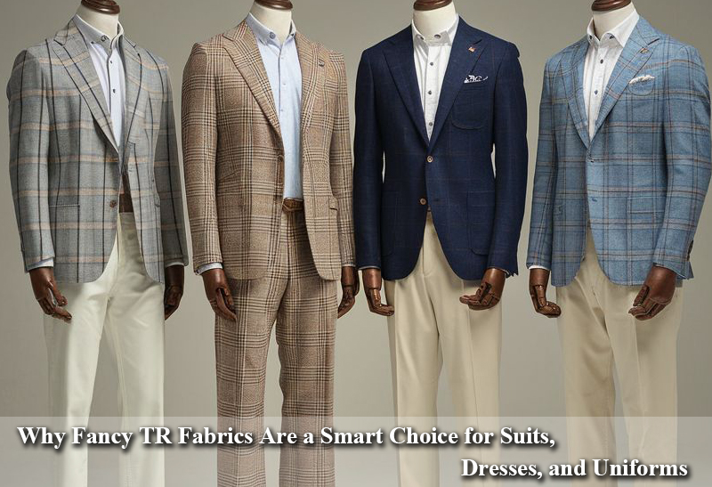 Why Fancy TR Fabrics Are a Smart Choice for Suits, Dresses, and Uniforms