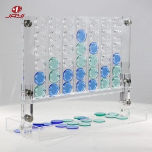 Acrylic Connect Four Game Factory - JAYI