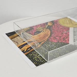 Acrylic Tray na may Insert Bottom – Custom na Sukat