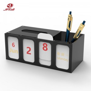 Custom Desk Acrylic Calendar Holder Manufacturer – JAYI