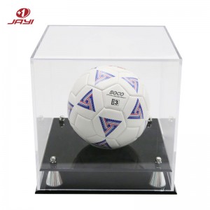Special Price for Acrylic Food Box Supplier - Acrylic Football Display Case Custom China Manufacturer – JAYI – JAYI