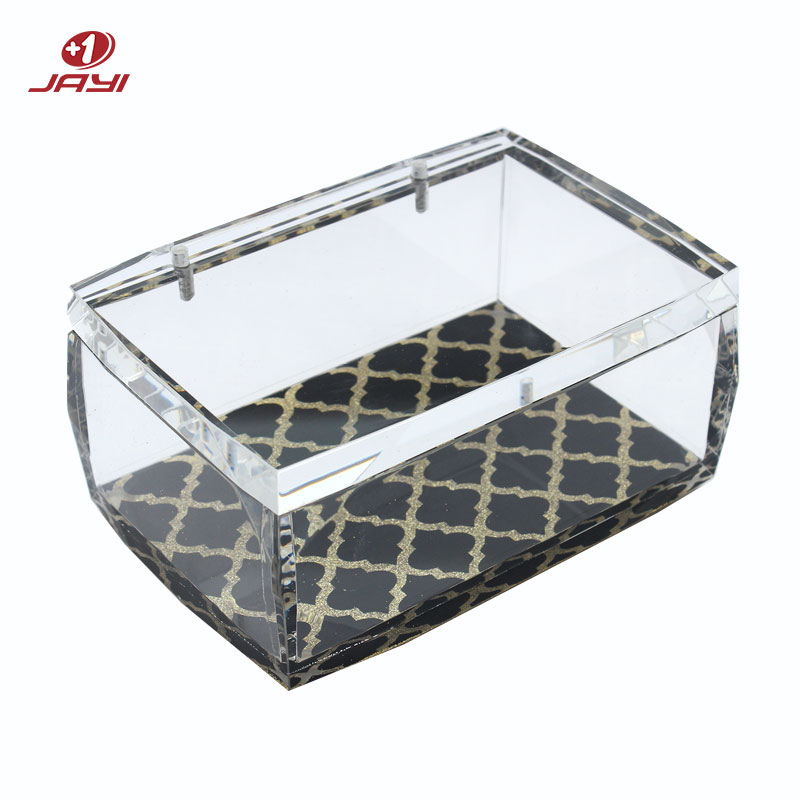 Caixa de regal d'acrílic transparent a mida de la Xina - JAYI