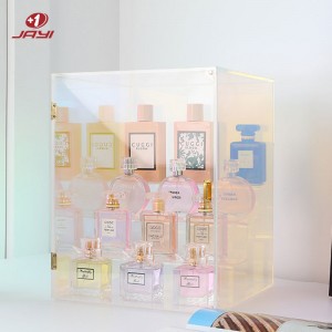 Caixa de armazenamento de perfume em acrílico personalizada – Organizador de maquiagem |JAYI
