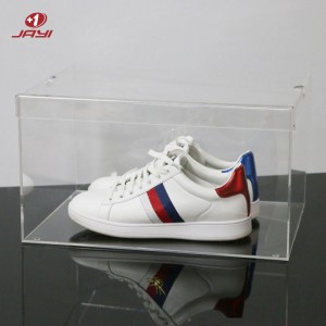 Custom Clear Acrylic Shoe Box Supplier - JAYI