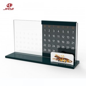 Individualizuoto stalo akrilo kalendoriaus laikiklio gamintojas – JAYI