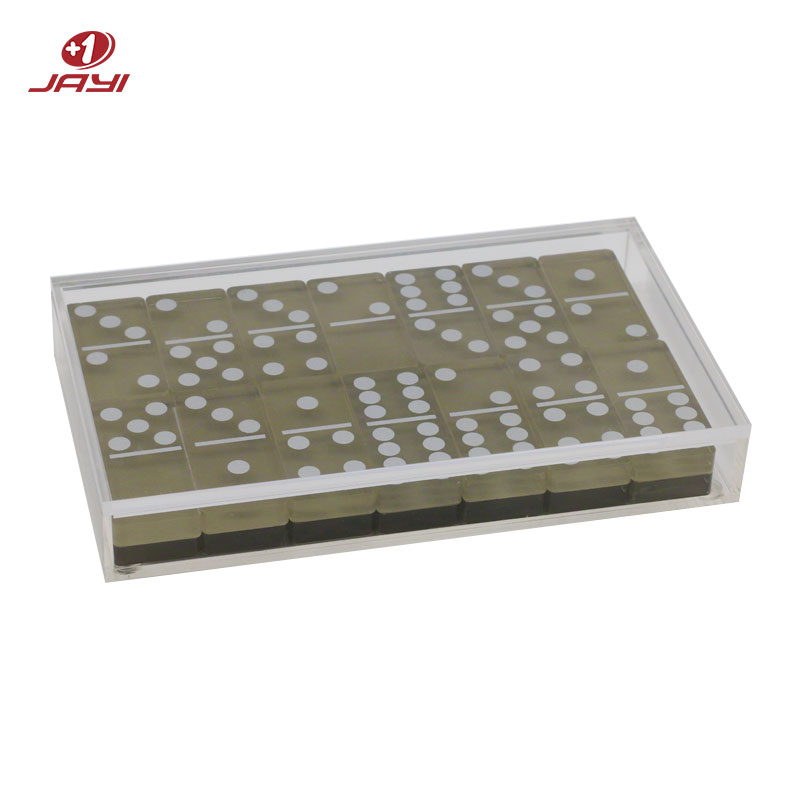 Custom Acrylic Domino Game Set Manufacturer - JAYI