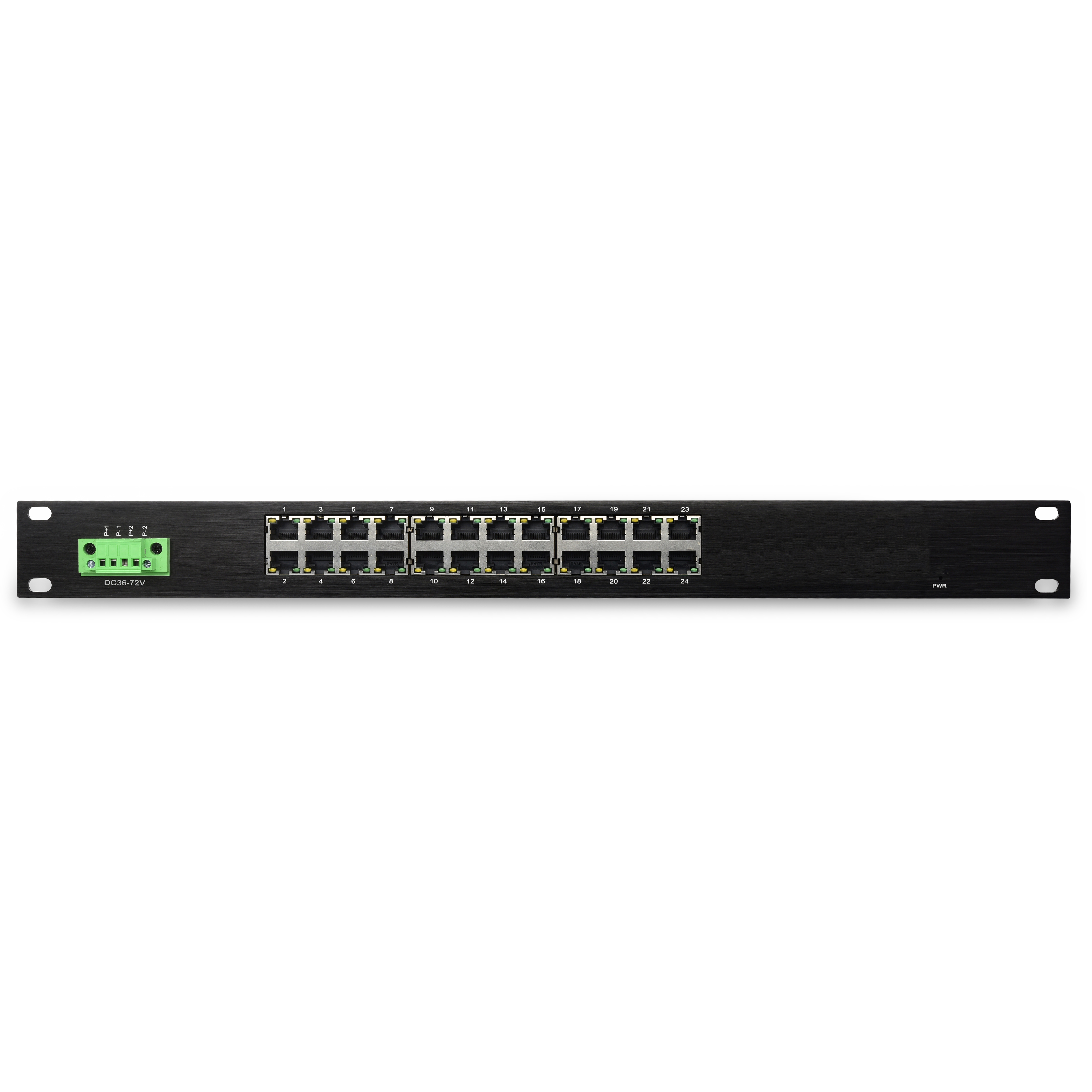 24 10/100/1000TX | Unmanaged Industrial Ethernet Switch JHA-IG024H Featured Image