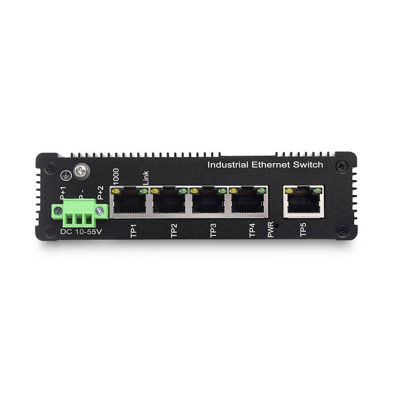 5 10/100/1000TX | Unmanaged Industrial Ethernet Switch JHA-IG05H Featured Image